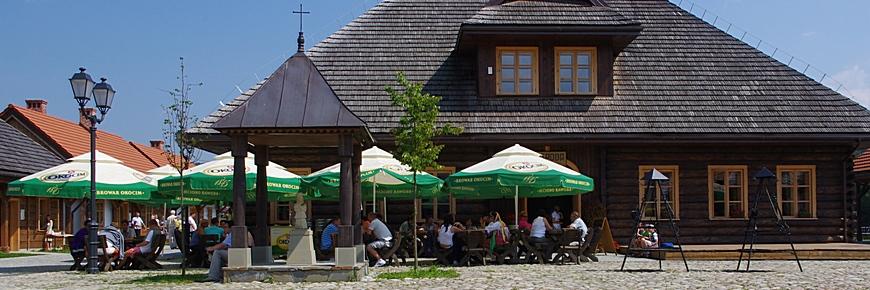 jüdisches Restaurant am galizischen Marktplatz in Nowy Sącz