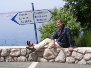 Senj in Kroatien, die Mitte zwischen Äquator und Nordpol, Frieder Monzer auf Recherchetour