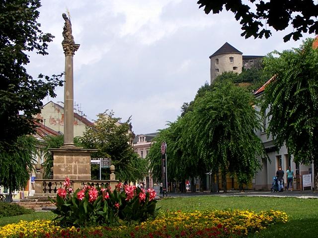 Stadtzentrum Trenčín